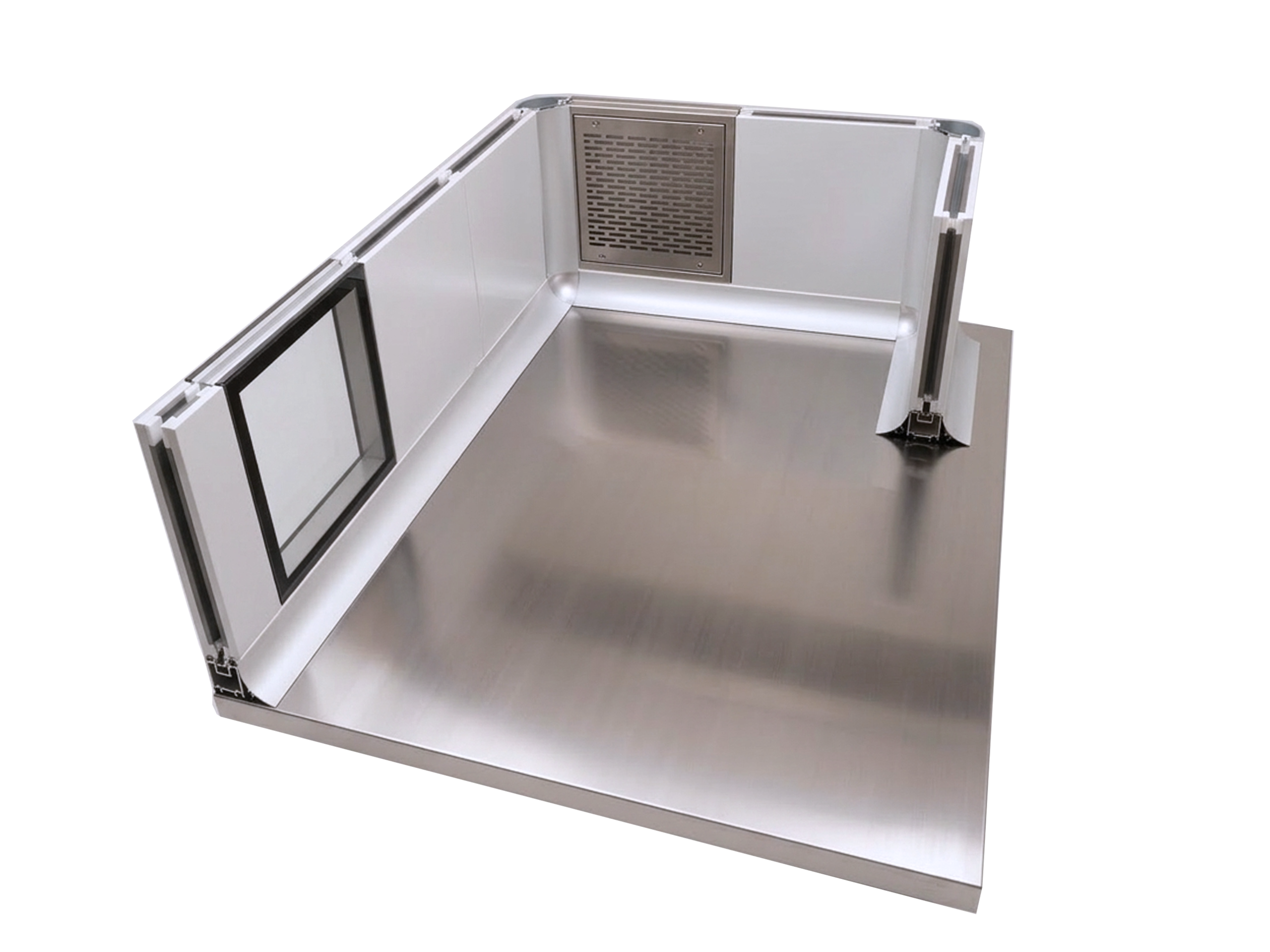 Modulo armado con paneles