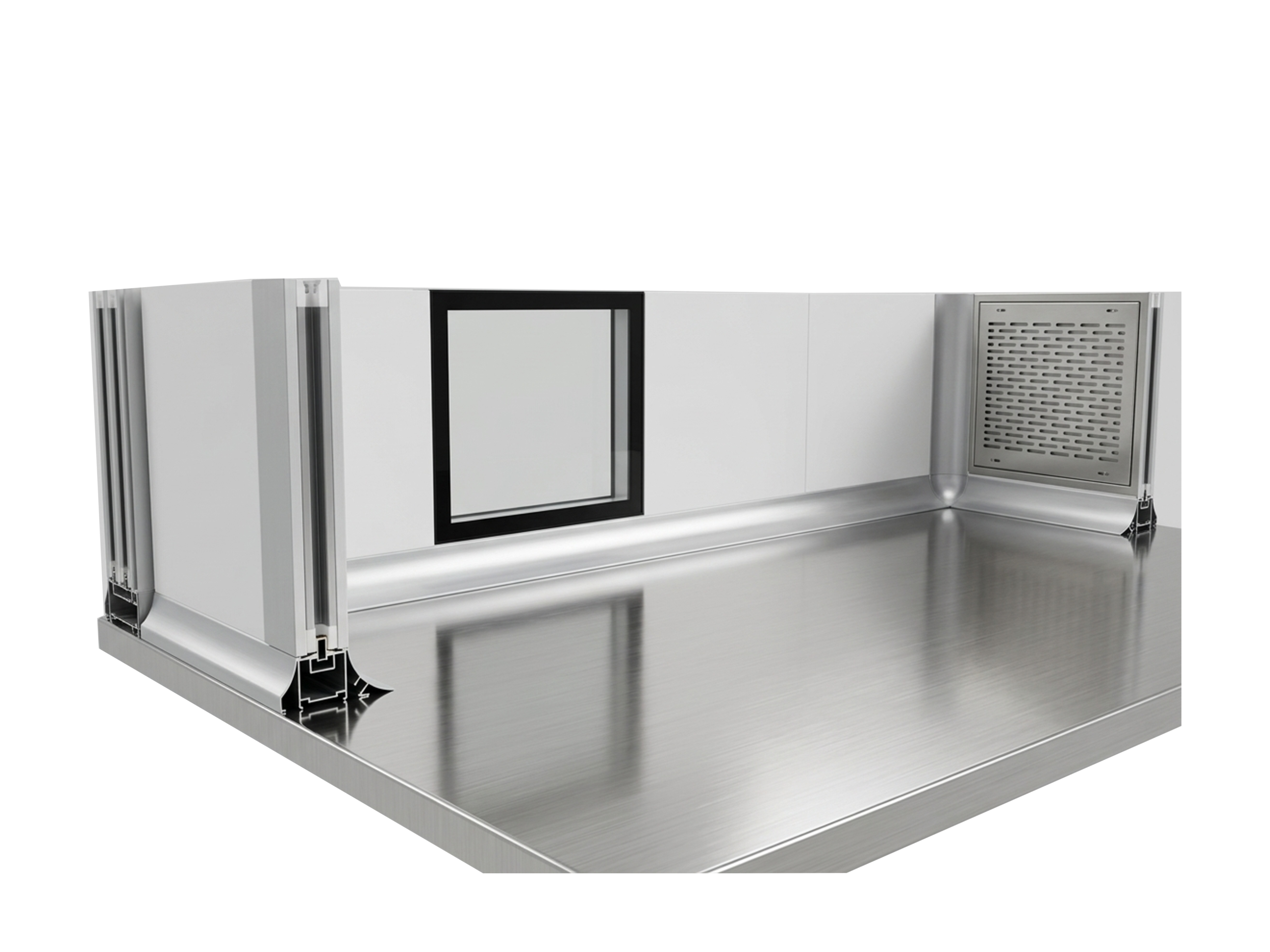 Modulo armado con paneles