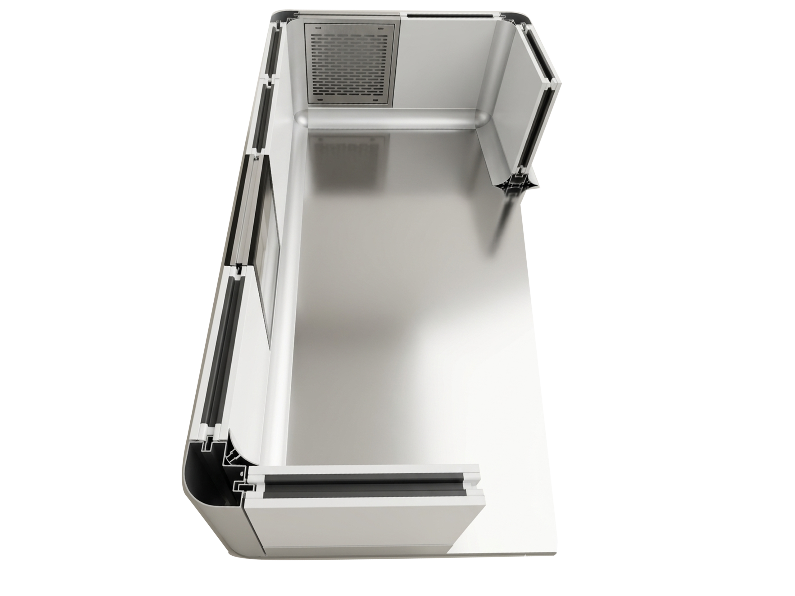 Modulo armado con paneles